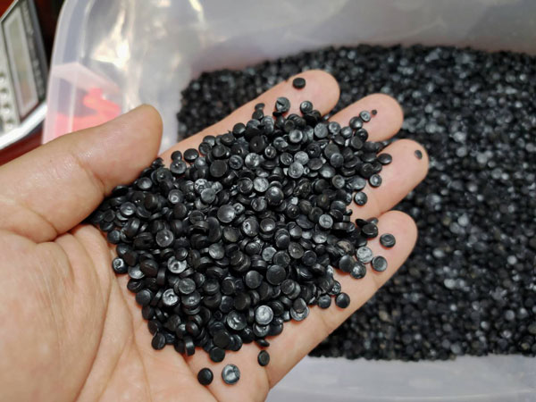 泉州黑色HDPE双壁波纹管专用料